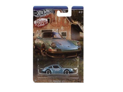 Hot Wheels Vintage Club 1968 Silver Series 71 Porsche 911