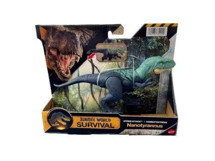 Figurka Jurský svět World Survival Strike Attack Nanotyrannus