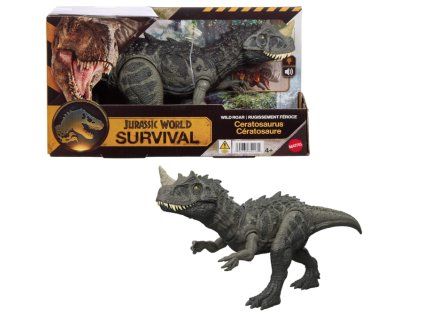 Figurka Jurský svět Wild Roar Ceratosaurus