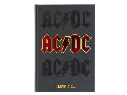 Zápisník ACDC Premium A5 Nové