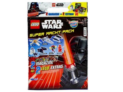 Časopis Lego Disney Star Wars SuperMachtPack 2ks