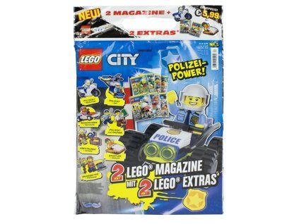 Časopis Lego City Polizei Power! 2ks