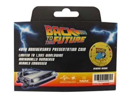 Sběratelská mince Back to the Future