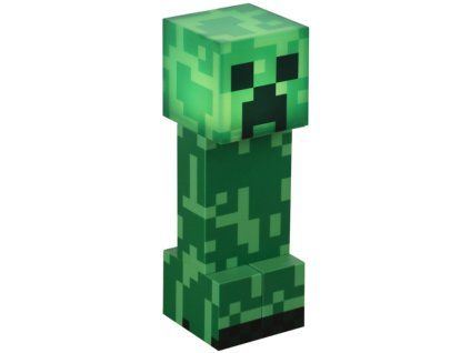Dekorativní světlo Minecraft Creeper 18cm