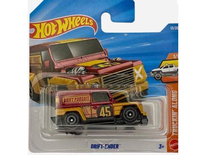Hot Wheels Drift Ender červený