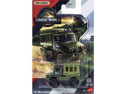 Matchbox Jurassic World Mercedes Benz Unimog U1300 1