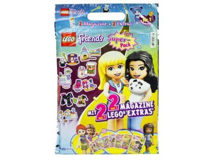 Časopis Lego Extras XXL Blindbag Lego Friends SuperPack 2ks DE