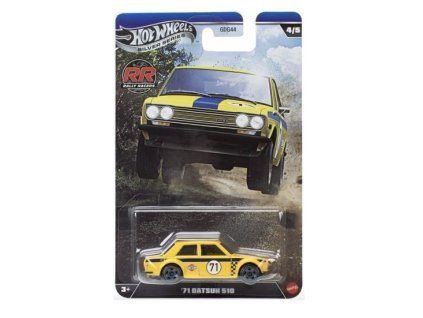 Hot Wheels Silver Series Rally Racers 71 Datsun 510