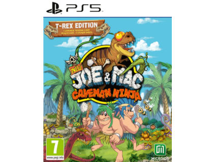 PS5 New Joe and Mac Caveman Ninja T Rex Edition
