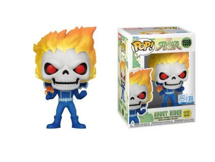 Funko Pop! 1559 Marvel Strangetales Ghost Rider Glows in the Dark