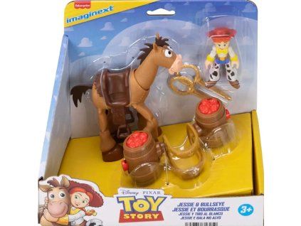 Figurka Imaginext Toy Story Jessie a Bullseye