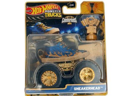 Hot Wheels Monster Trucks 50 Bigfoot Trophy Champions Sneakerhead