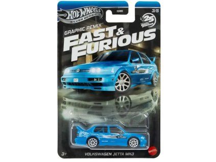Hot Wheels Silver Series Fast and Furious Volkswagen Jetta MK3