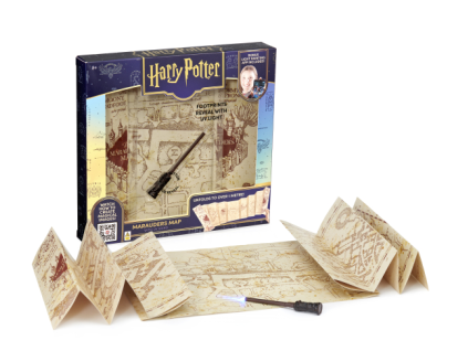Mapa Harry Potter Pobertův tajný plánek