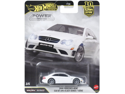 Hot Wheels Premium Power Trip 2008 MercedesBenz CLK 63 Amg Black Series