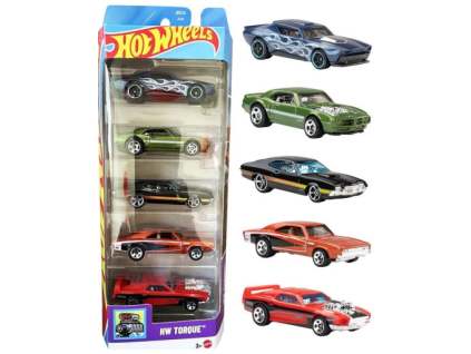 Hot Wheels 5ks angličáky JKG14 HW Torque