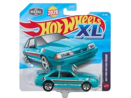 Hot Wheels XL 1992 Ford Mustang Foxbody
