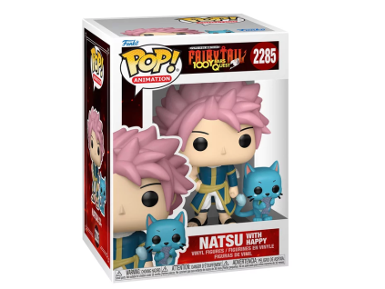 Funko Pop! 2285 Fairy Tail 100 years quest Natsu and Happy