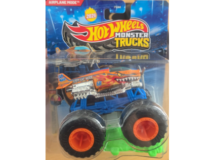 Hot Wheels Monster Trucks Airplane Mode Freestyle Wreckers