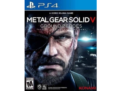PS4 Metal Gear Solid V Ground Zeroes