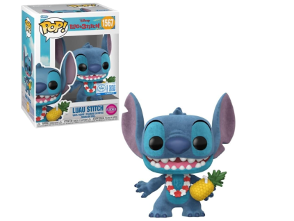 Funko Pop! 1567 Disney Lilo and Stitch Luau Stitch Flocked