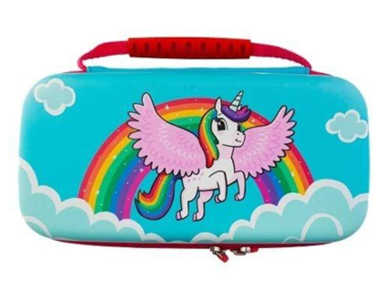 Switch Lite Pouzdro Over the Rainbow Unicorn 7v1