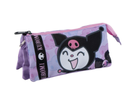 Penál Hello Kitty Kuromi trojité pouzdro
