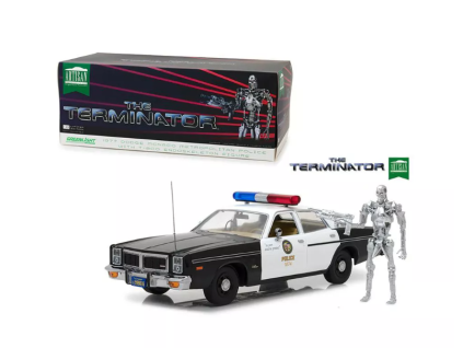 Auto Dodge Monaco Police 1977 s figurkou Terminátor 1
