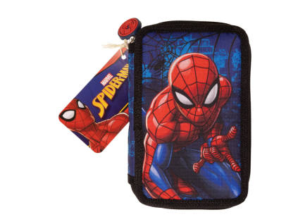Penál Spider Man School dvoupatrový s výbavou