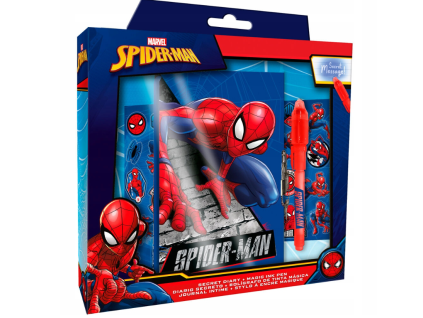 Deník s magickým perem Spiderman