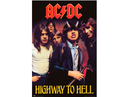Plakát AC DC Highway to Hell