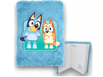 Plyšový sešit Bluey A5