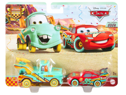 Disney Cars Race To Celebrate Mater a Lighting Mcqueen