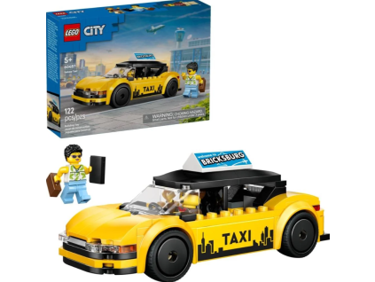 Lego City 60487 Žlutý taxík