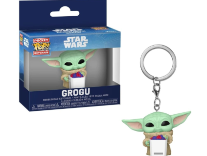 Klíčenka Funko Pocket Pop! Star Wars Grogu