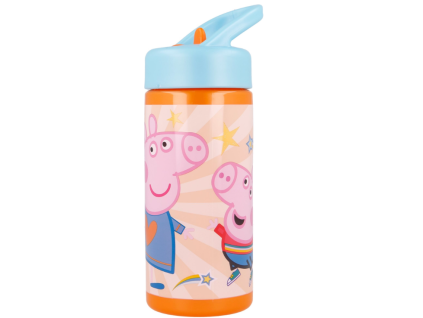 Plastová láhev na pití Prasátko Peppa 410ml