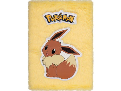 Plyšový zápisník Pokémon Eevee
