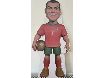 Kartonová silueta fotbalisty Minix Ronaldo
