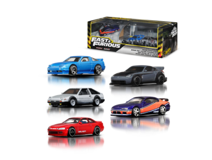 Hot Wheels Premium Fast and Furious Tokyo Drift 5 ks