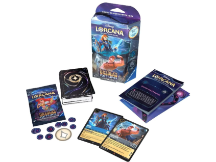 Balíček karet TCG Disney Lorcana Ursulas Return Saphire and Steel starter Nové