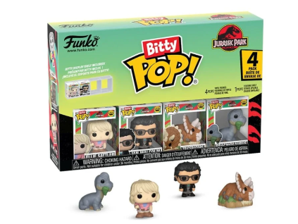 Funko Bitty Pop! 4 Pack Jurassic Park Triceratops
