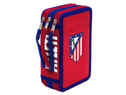 Penál Atletico de Madrid třípatrový s výbavou