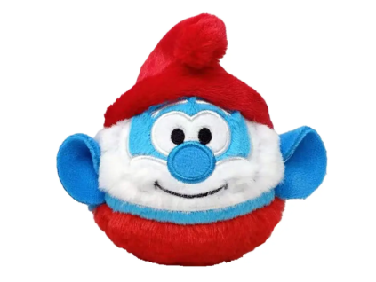 Plyšový míček Ty Beanie Bouncers Šmoulové Taťka Šmoula