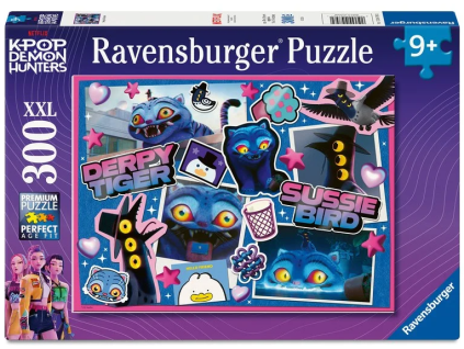 Puzzle KPop Lovci démonů Derpy a Sussie 300dílků