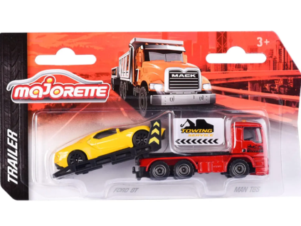 Auta Majorette City Trailer Ford GT Man TGS