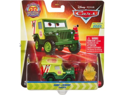 Disney Cars 2026 Race and Rescue Sarge