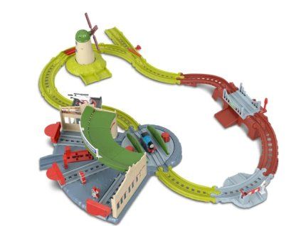 Hrací set Mašinka Tomáš Exploring Tidmouth Sheds