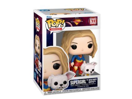 Funko Pop! 633 Supergirl Supergirl With Puppy Krypto