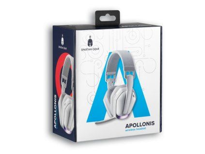 bezdrátová sluchátka Spartan Gear Apollonis bílá Nové