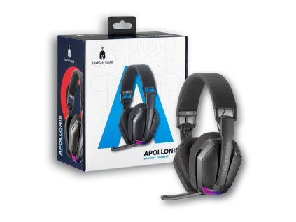 bezdrátová sluchátka Spartan Gear Apollonis černá Nové